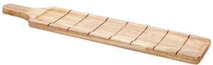 1Pc Houten Sushi Plaat Rechthoekige Schotel Japanse Stijl Snack Dienblad Schotel (Kaki)