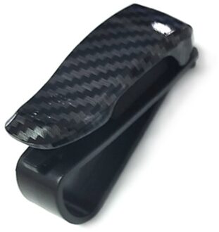 1Pc Houtnerf Brillenkoker Atuo Auto Accessoires Abs Zonnebril Glazen Houder Auto Fastener Ticket Clip Sunglass Case