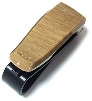 1Pc Houtnerf Brillenkoker Atuo Auto Accessoires Abs Zonnebril Glazen Houder Auto Fastener Ticket Clip Sunglass Case