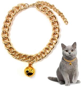 1Pc Huisdier Ketting Kraag Mode Bel Decor Aluminium Hond Kat Kraag Sieraden Kleding Accessoires Dierbenodigdheden