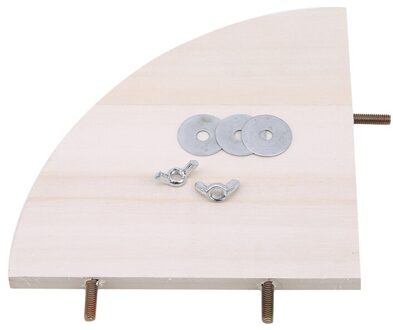 1Pc Huisdier Vogel Papegaai Houten Platform Stand Rack Speelgoed Hamster Tak Zitstokken Voor Vogelkooi Speelgoed 3 Maten dierbenodigdheden groot