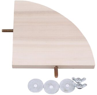 1Pc Huisdier Vogel Papegaai Houten Platform Stand Rack Speelgoed Hamster Tak Zitstokken Voor Vogelkooi Speelgoed 3 Maten dierbenodigdheden klein