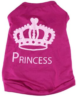 1Pc Huisdieren Hond Kat Leuke Newlyprincess T-shirt Kleding Vest Zomerjas Puggy Kostuums Pet Hond Kat leuke Doek Perro XS