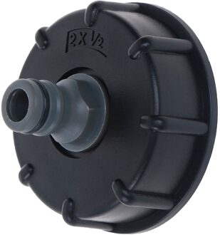 1Pc Ibc Slang Adapter Reducer Connector Water Tank Montage 2 ''Grove Draad