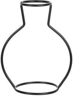 1Pc Ijzer Lijn Bloem Vaas Rack Metal Plant Houder Nordic Stijlen Kantoor Ornament Home Tuin Tafel Diy Decoratie 2