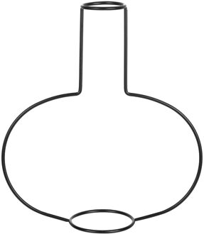 1Pc Ijzer Lijn Bloem Vaas Rack Metal Plant Houder Nordic Stijlen Kantoor Ornament Home Tuin Tafel Diy Decoratie 3