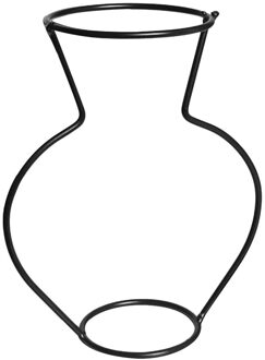 1Pc Ijzer Lijn Bloem Vaas Rack Metal Plant Houder Nordic Stijlen Kantoor Ornament Home Tuin Tafel Diy Decoratie 4