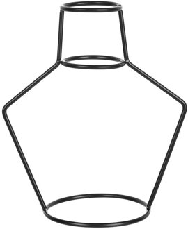 1Pc Ijzer Lijn Bloem Vaas Rack Metal Plant Houder Nordic Stijlen Kantoor Ornament Home Tuin Tafel Diy Decoratie 7