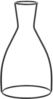 1Pc Ijzer Lijn Bloem Vaas Rack Metal Plant Houder Nordic Stijlen Kantoor Ornament Home Tuin Tafel Diy Decoratie