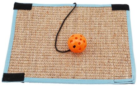 1Pc Indoor Meubelen Tafel Stoel Sofa Benen Protector Huisdier Speelgoed Krassen Board Mat Pad Kat Sisal Lus Tapijt scratcher Two-kleur sisal