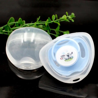 1Pc Infant Newborn Baby Pacifier Case Box Nipple Shield Case Pacifier Holder Storage Box Soother Container Holder Caja Chupete