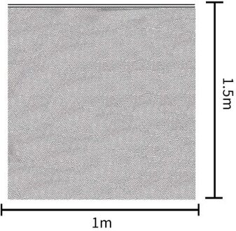 1Pc Insect Vogel Barrière Netting Mesh Met Trekkoord Tuin Bug Netting Plant Cover Voor Protect Plant Fruit Bloem zwart