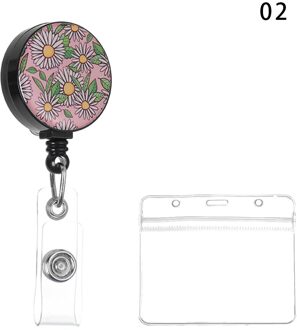 1Pc Intrekbare Verstelbare Kaarthouder Met Lanyard Naambadge Holdestudents Bus Card Case Credit Card Werk Kaarthouder 02