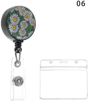 1Pc Intrekbare Verstelbare Kaarthouder Met Lanyard Naambadge Holdestudents Bus Card Case Credit Card Werk Kaarthouder 06