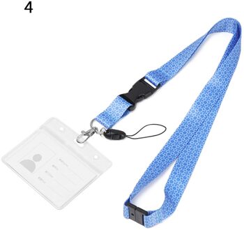 1Pc Intrekbare Verstelbare Kaarthouder Met Lanyard Naambadge Holdestudents Bus Card Case Credit Card Werk Kaarthouder 4