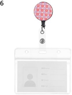 1Pc Intrekbare Verstelbare Kaarthouder Met Lanyard Naambadge Holdestudents Bus Card Case Credit Card Werk Kaarthouder 6