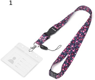 1Pc Intrekbare Verstelbare Kaarthouder Met Lanyard Naambadge Holdestudents Bus Card Case Credit Card Werk Kaarthouder