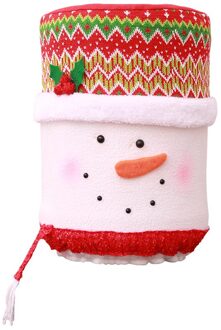 1PC Jaar Kerstman Rendier Drinken Emmer Stofkap Kerst Decoraties Voor Home Water Dispenser Accessoires snow man