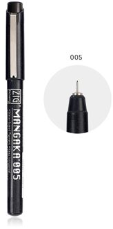 1Pc Japan Kuretake Zig Lijn Marker Pen Professionele Grafische Verf Pen Art Hand Getrokken Pen Journal Pen Schoolbenodigdheden 005