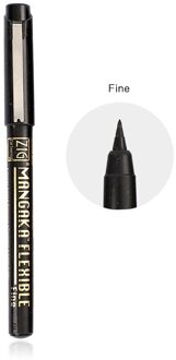 1Pc Japan Kuretake Zig Lijn Marker Pen Professionele Grafische Verf Pen Art Hand Getrokken Pen Journal Pen Schoolbenodigdheden Fine