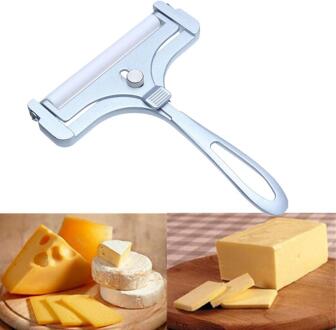 1Pc Kaasschaaf Verstelbare Rasp Schaafmachine Aluminium Boter Anti-aanbak Kaas Boter Rallador Cutter Voor Thuis Keuken Snijden Tool