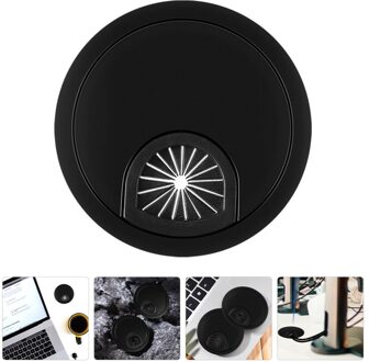 1Pc Kabeldoorvoerklep Desk Snoer Grommets Kabel Draad Organisator Voor Kantoor Pc Desk