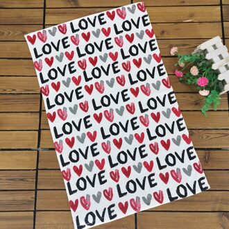 1Pc Katoenen Theedoek Gedrukt Thee Servet Zachte Absorberende Keuken Schoonmaakdoekje 65X40Cm Mooie 6 ontwerpen Opties ontwerp 5