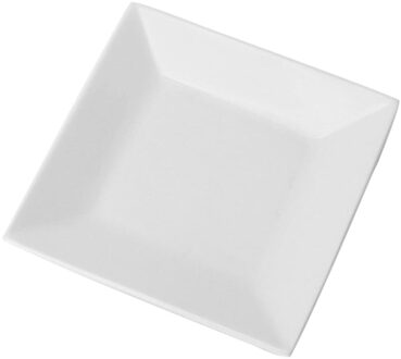 1Pc Keramische Steak Plaat Huishoudelijke Keramische Vierkante Plaat Pasta Plaat (Wit)