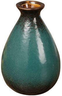 1Pc Keramische Vaas Eenvoudige Elegante Bloemstuk Droge Bloem Vaas Desktop Decoratie Voor Kantoor Hotel Huis (Groen)