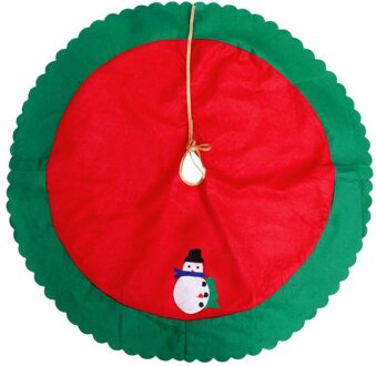 1Pc Kerstboom Rok Decoratieve Props Party Boom Schort Floor Ornamenten wit