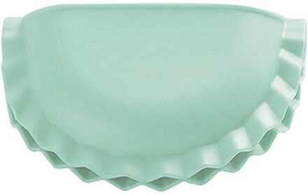 1Pc Keuken Bakken Silicagel Isolatie Clip Anti Brandwonden Non Slip Handschoenen Huishouden Kom Oven Magnetron oven munt groen
