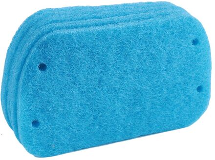 1Pc Keuken Borstel Siliconen Afwasborstel Pot Pan Spons Scrubber Fruit Groente Schotel Wassen Schoonmaken Borstels blauw