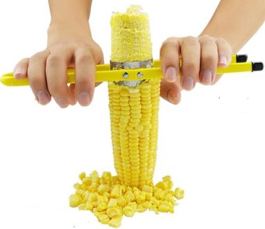 1Pc Keuken Gadgets Kookgerei Rvs Corn Cob Remover Separator Dunschiller Stripped Maïs Sheller Huishoudelijke Lb 079