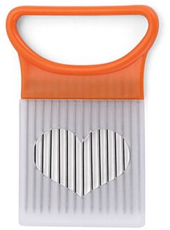 1pc Keuken Ui Chopper Houder Ui Slicer Cut Vork Tomaat Groente Slicer Cuting Hulp Gids Fruit Cutter Koken Accessoires oranje