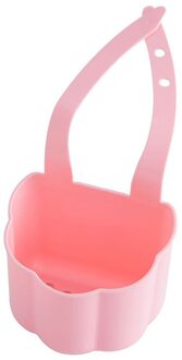 1Pc Keuken Vaatdoek Spons Opbergtas Bad Opslag Gereedschap Sink Houder Houder Zeep Draagbare Home Opknoping Afvoer Tas mand Tool roze