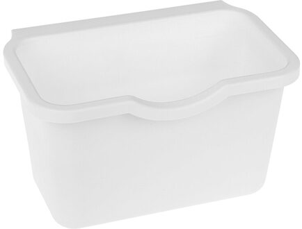 1Pc Keukenkast Deur Opknoping Prullenbak Kast Vuilnis Container Opbergdoos wit