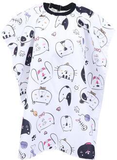 1Pc Kids Kinderen Kapper Cape Salon Schort Salon Cape Kapper Kappers Haar Knippen Salon Gown Kapper Schort Kapper Gown 120X70X0.1cm