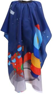 1Pc Kids Kinderen Kapper Cape Salon Schort Salon Cape Kapper Kappers Haar Knippen Salon Gown Kapper Schort Kapper Gown 120X80X0.1cm