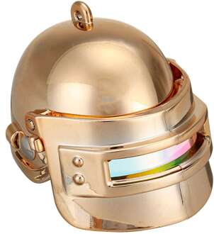 1Pc Kip Helm Kleine Huisdier Harde Hoed Vogel Eend Kwartel Hoed Hoofddeksel Huisdier Kip Helm Vogel Hoofd Helm Huisdier levert Electroplated goud