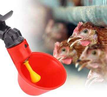 1Pc Kip Waterer Drinkers Gevogelte Water Drinkbekers-Kip Kip Plastic Automatische Drinker Vogels Drinken Bowls Water