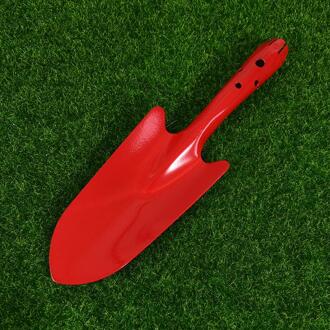1Pc Kleine Ijzeren Schop Verdikte Ijzeren Schop Siamese Iron Handvat Tuingereedschap 5 Kleuren Tuin Schop rood