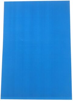 1Pc Kleur Krimpkous Vel Plastic Magic Papier Blad Voor Educatief Diy Ambachten blauw
