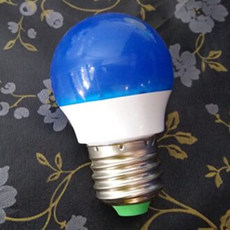 1Pc Kleurrijke Led Lamp 3W Wandlamp Kroonluchter Gloeilamp Bron Ktv Party Kerstboom Decoratie TXTB1 blauw