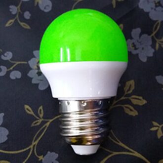 1Pc Kleurrijke Led Lamp 3W Wandlamp Kroonluchter Gloeilamp Bron Ktv Party Kerstboom Decoratie TXTB1 groen