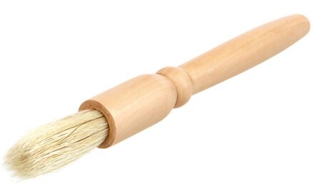 1Pc Koffie Borstel Koffiemolen Machine Borstel Houten Handvat Natuurlijke Haren Houten Afstoffen Borstel Keuken Gereedschap