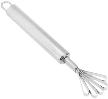 1pc Kokosnoot Scheerapparaat Roestvrijstalen Keuken Fruit Gereedschap Fish Skin Schaal Schraper Dunschiller Schoonmaak Tool Keuken Accessoires L * 5