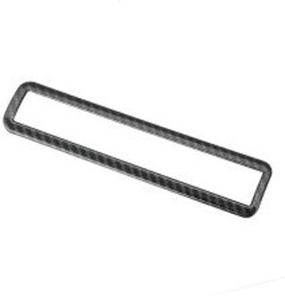 1Pc Koplamp Schakelaar Frame Cover Abs Plastic Auto Koolstofvezel Decor
