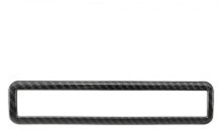 1Pc Koplamp Schakelaar Frame Cover Carbon Fiber Decor Interieur Trim