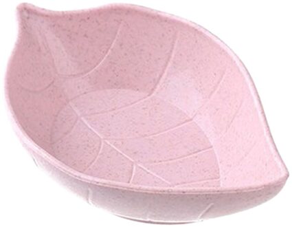 1Pc Kruiden Schotel Tarwe Creatieve Multifunctionele Kruiden Kom Kruiden Mosterd Sojasaus Azijn Kruiden Kom Te schoon Roze