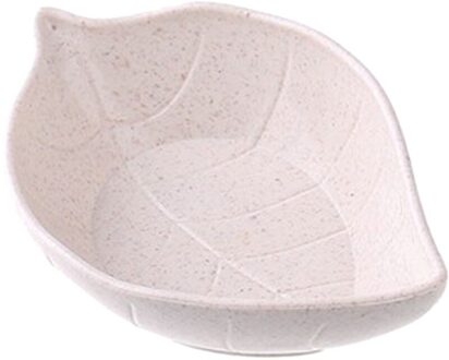 1Pc Kruiden Schotel Tarwe Creatieve Multifunctionele Kruiden Kom Kruiden Mosterd Sojasaus Azijn Kruiden Kom Te schoon wit